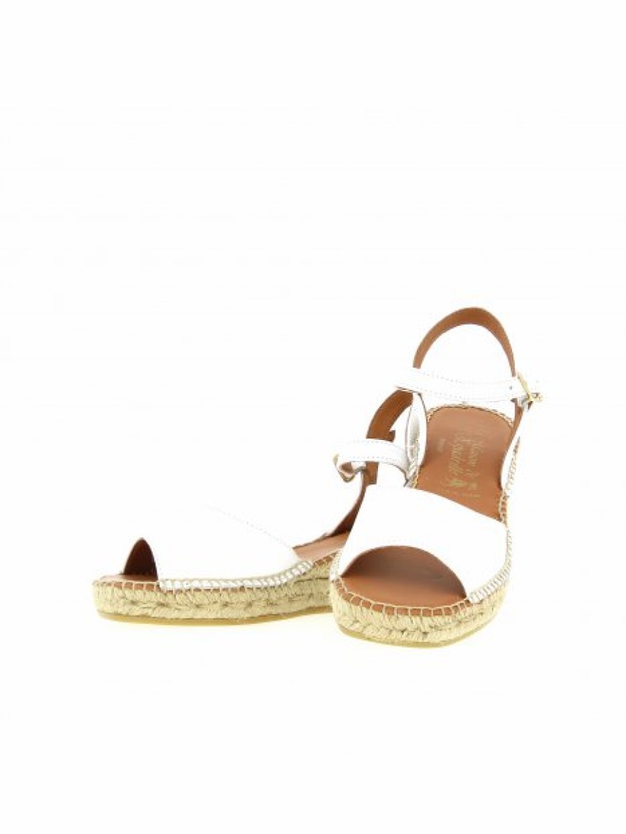 Espadrilles Maison de espadrille Femme | Inte-P283 Blanc