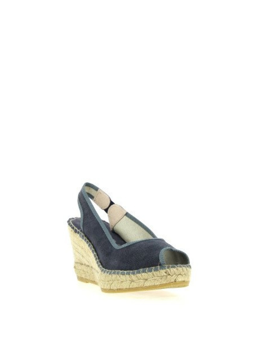 Espadrilles Maison de espadrille Femme | Inte23-230Lona Marine Bleu