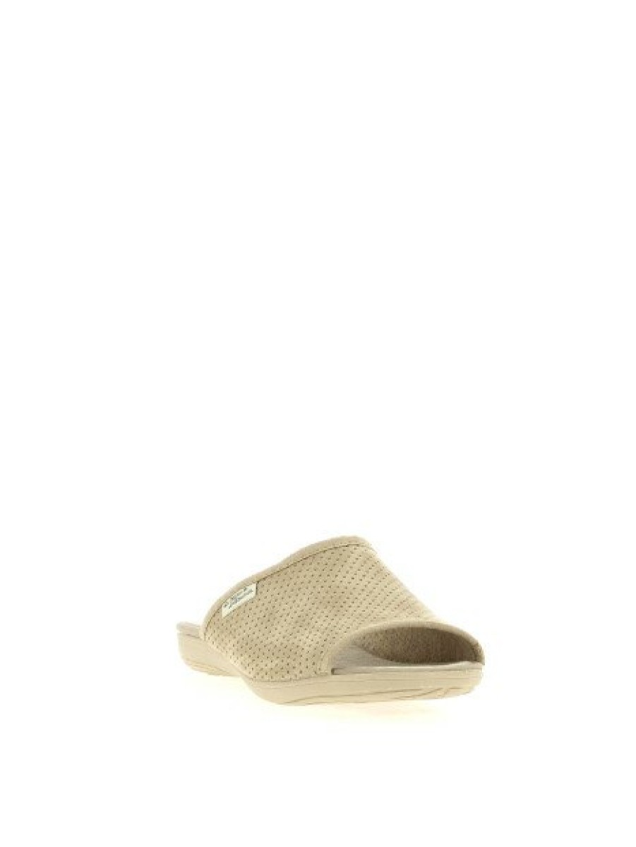 Pantoufles Maison de espadrille | Inte23-C2101 Taupe Ecru