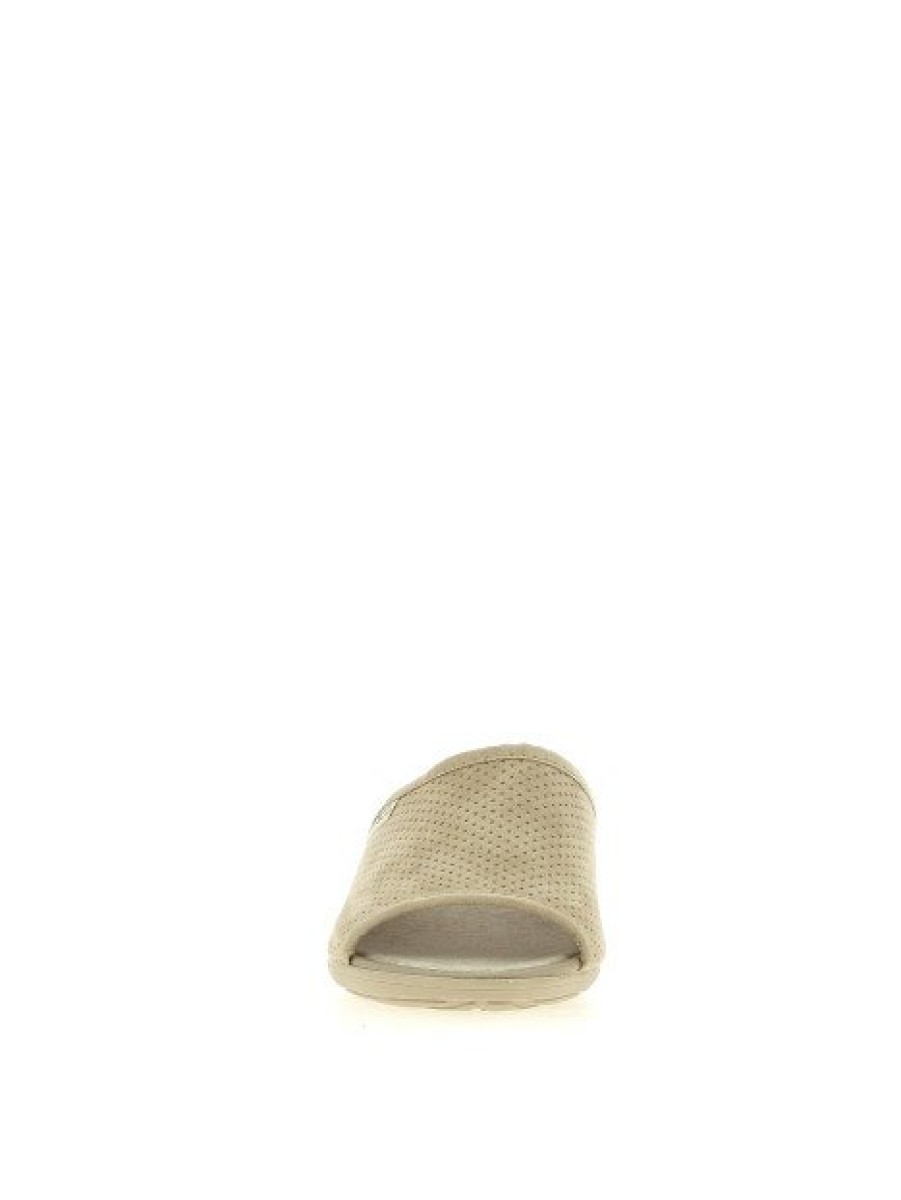 Pantoufles Maison de espadrille | Inte23-C2101 Taupe Ecru