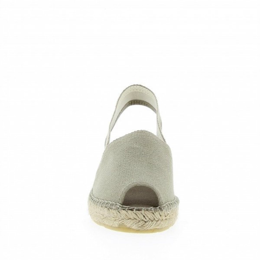 Espadrilles Maison de espadrille Femme | Inte-474 Lin Ecru