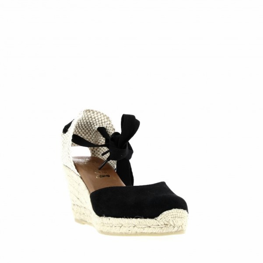 Espadrilles Maison de espadrille Femme | Inte-P805 Noir