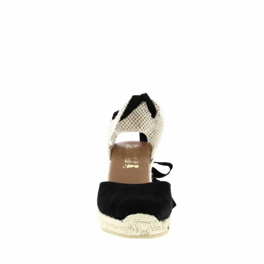 Espadrilles Maison de espadrille Femme | Inte-P805 Noir