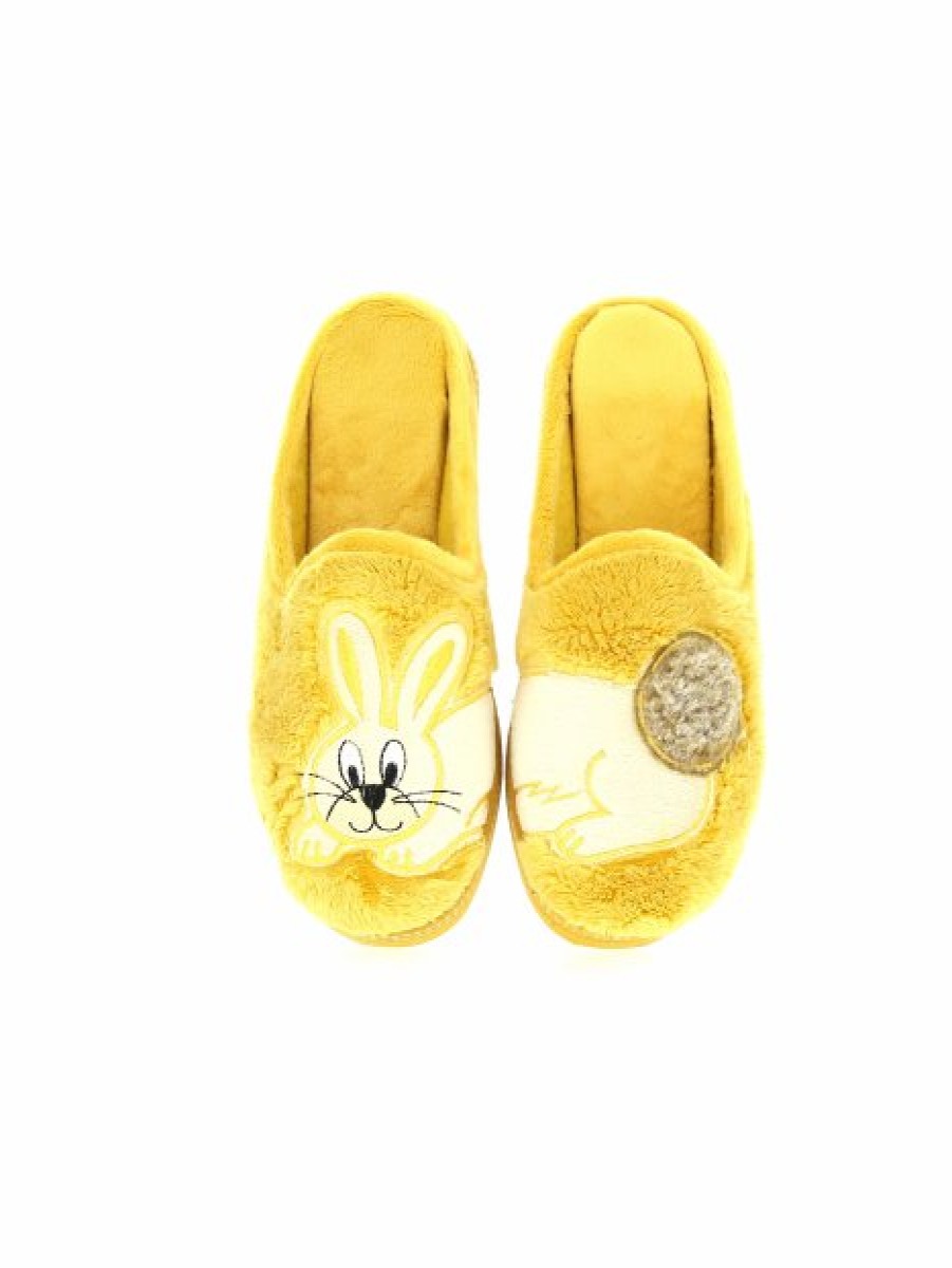 Pantoufles Maison de espadrille | Inth23-6814 Jaune