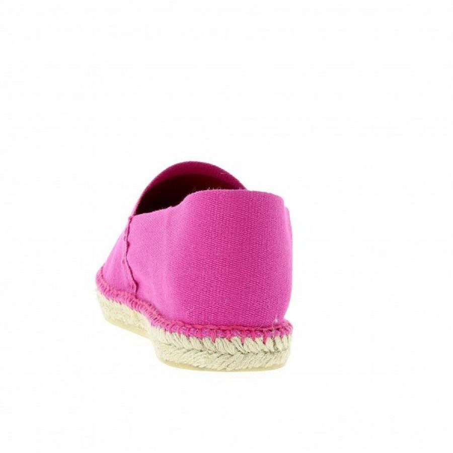 Espadrilles Maison de espadrille Cousu Main | Patin Unis Fuchia Rose