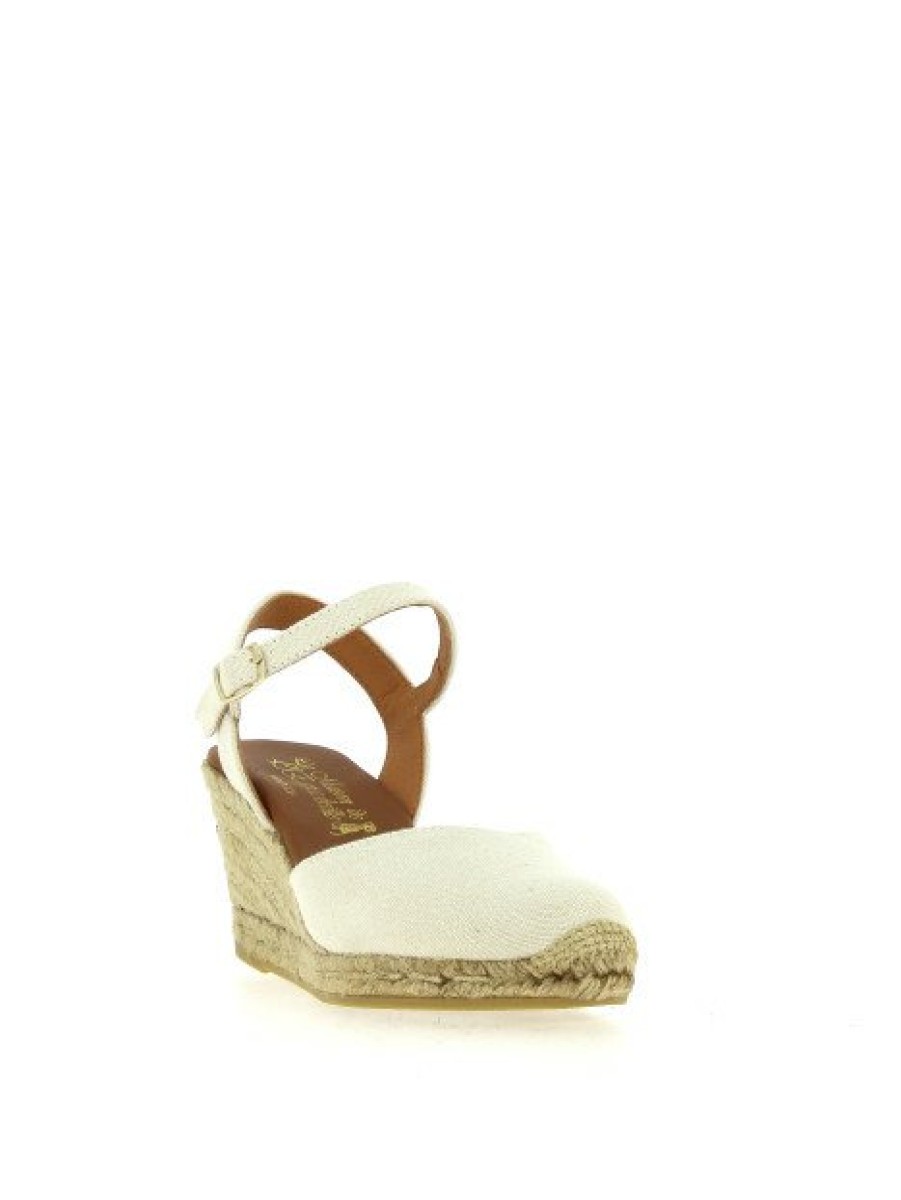 Espadrilles Maison de espadrille Femme | Inte23-815 Ecru