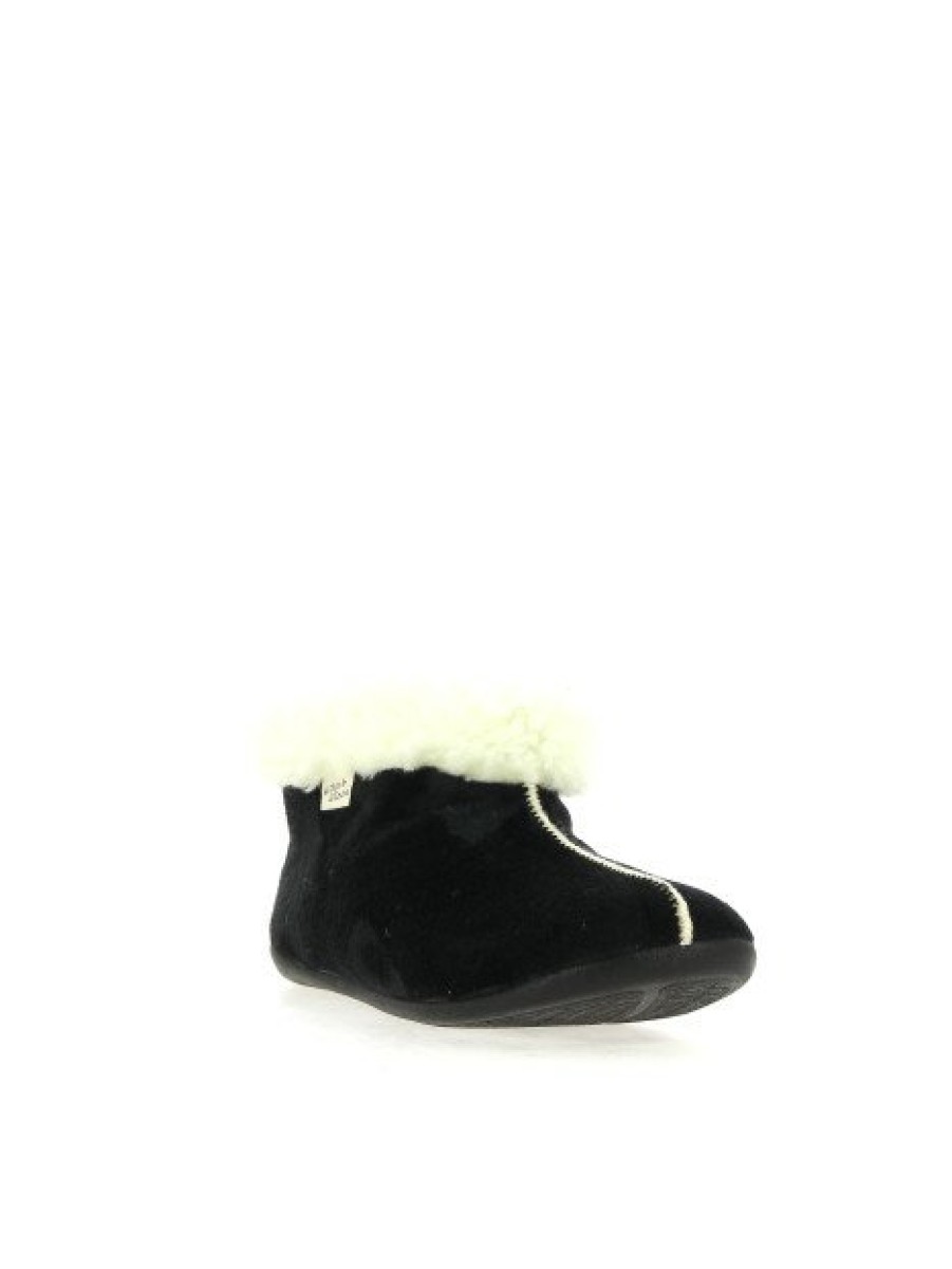 Pantoufles Maison de espadrille | Inth23-6034 Noir