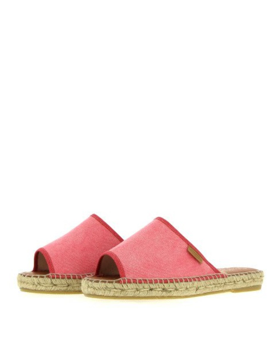 Espadrilles Maison de espadrille Femme | Inte-446Lona Rouge