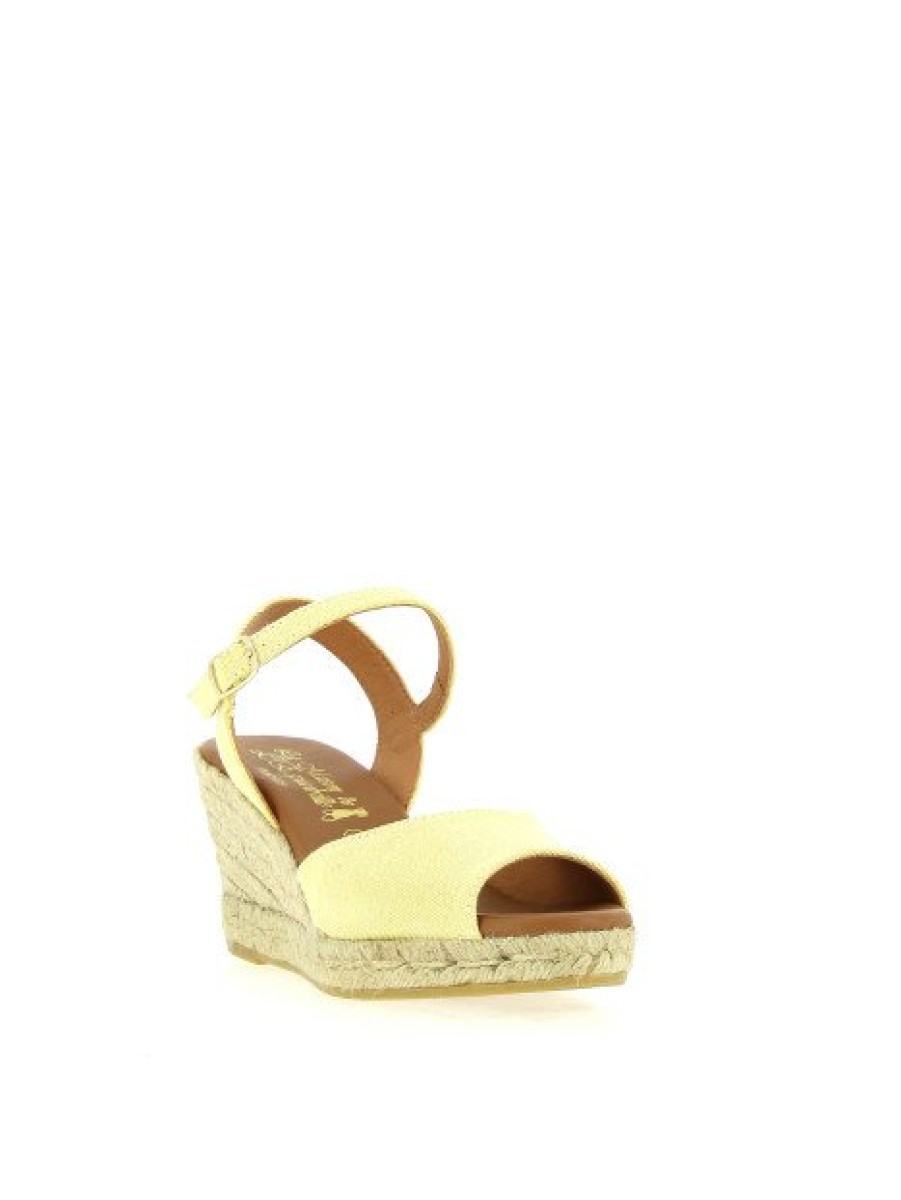 Espadrilles Maison de espadrille Femme | Inte23-814 Jaune