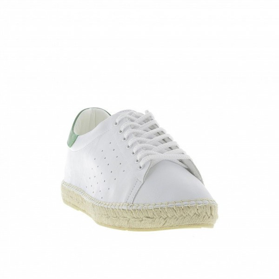 Espadrilles Maison de espadrille Homme | Inte-P1030 /Vert Blanc