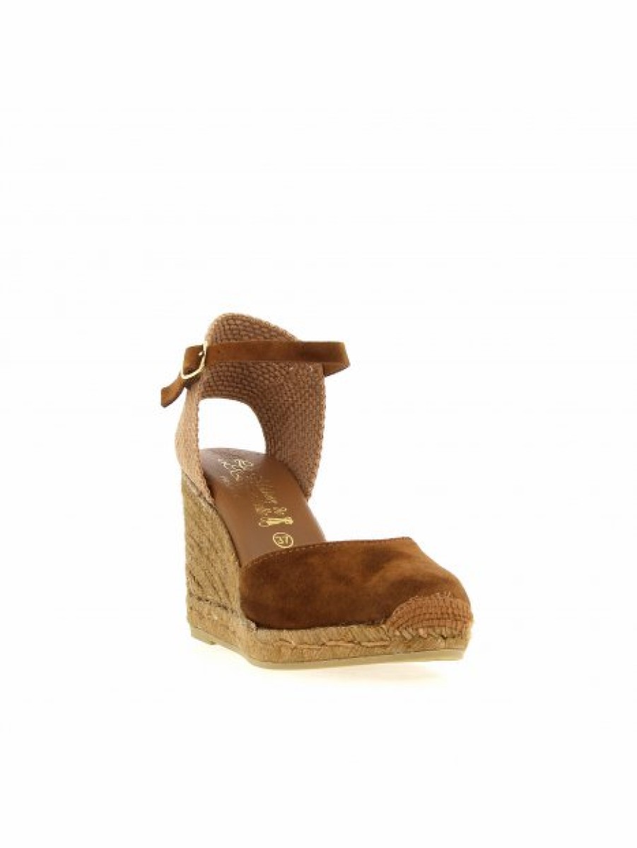 Espadrilles Maison de espadrille Femme | Inte23-801 Marron