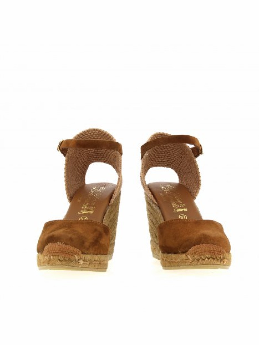 Espadrilles Maison de espadrille Femme | Inte23-801 Marron