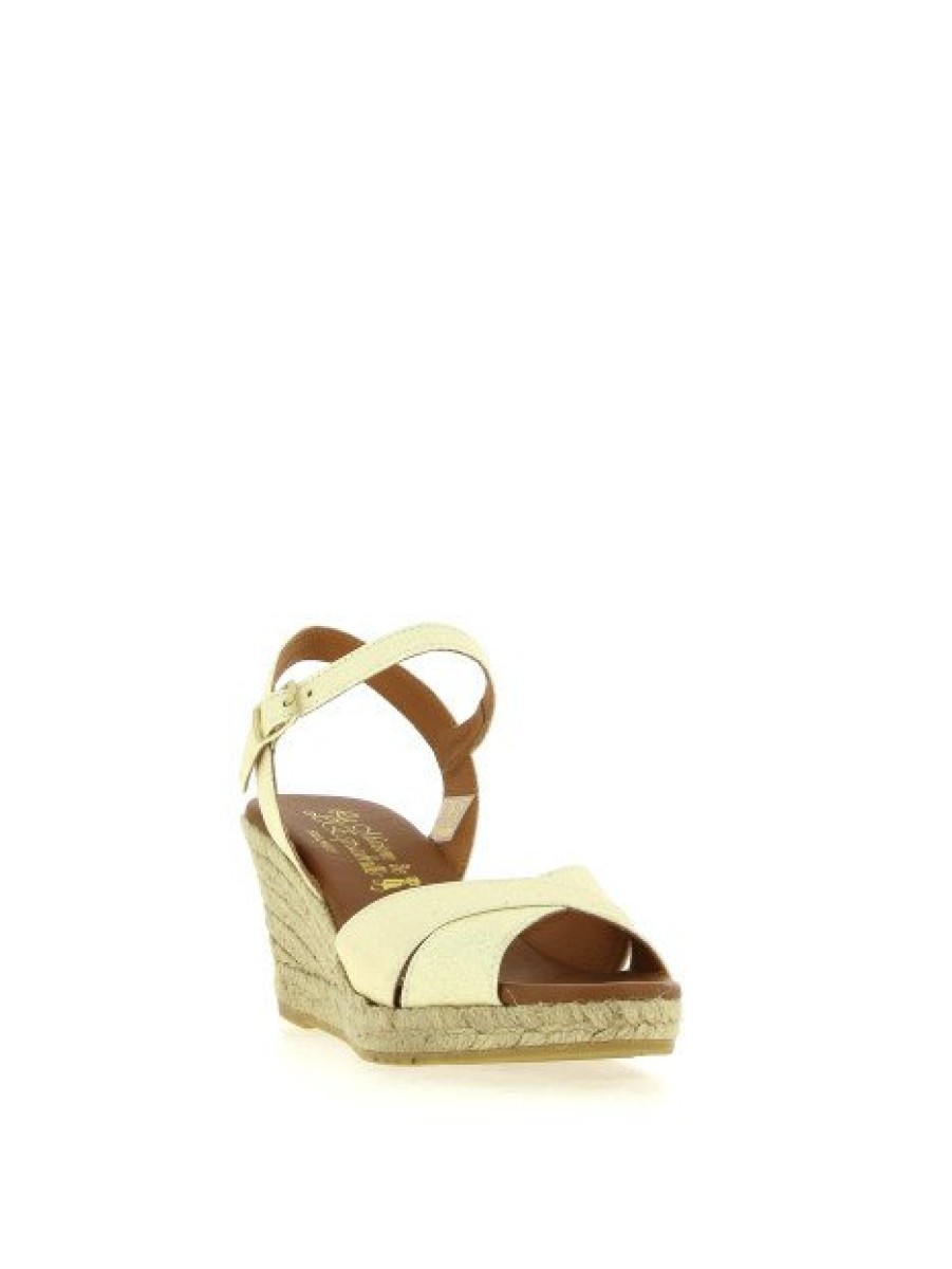 Espadrilles Maison de espadrille Femme | Inte23-854 Ecru