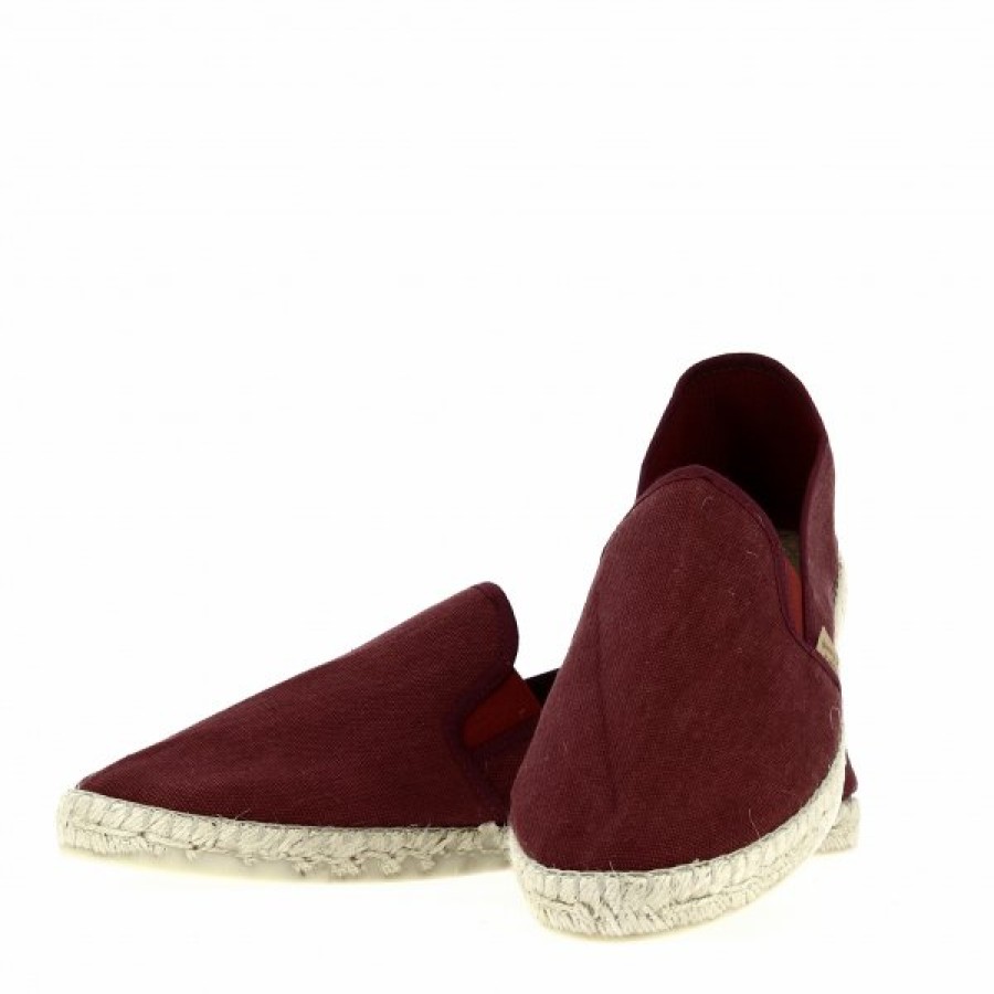 Espadrilles Maison de espadrille Homme | Inte-P101Bolonia Bordeaux Rouge