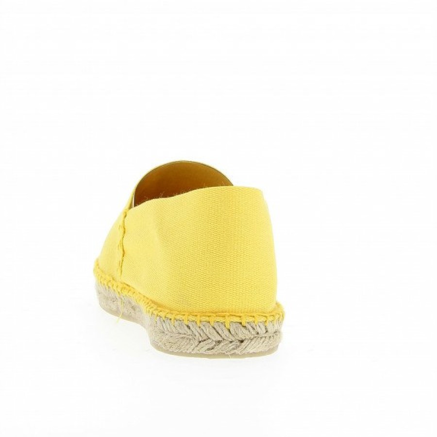 Espadrilles Maison de espadrille Cousu Main | Boucau 405 Jaune