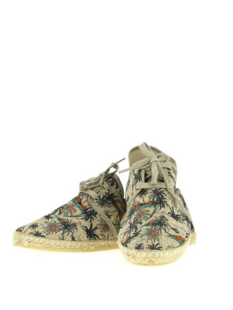 Espadrilles Maison de espadrille Homme | Inte23-102Belhara Lin Ecru