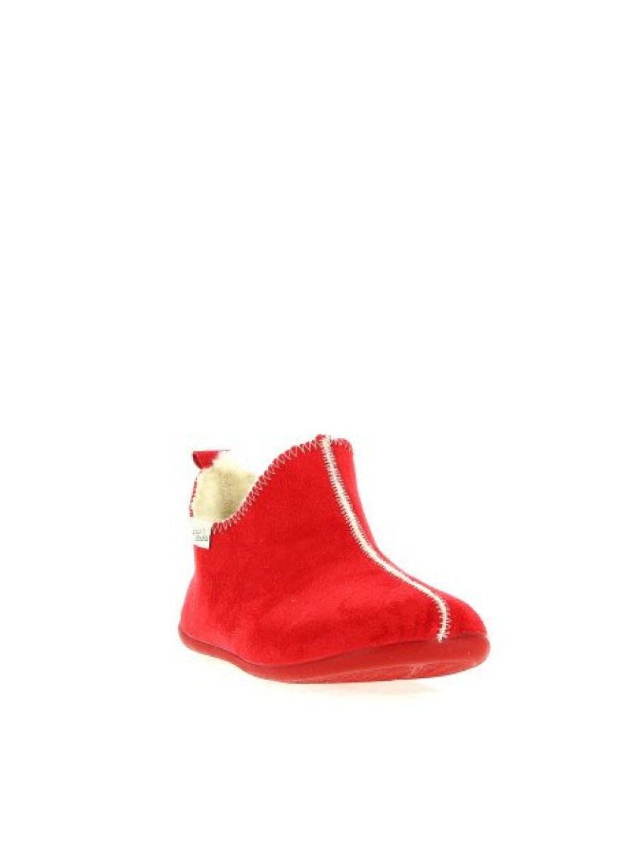 Pantoufles Maison de espadrille | Inth-En6030 Rouge