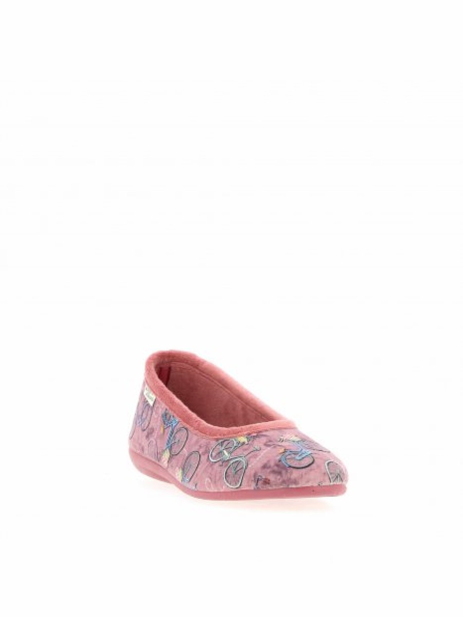 Pantoufles Maison de espadrille | Inth21-6176 Rose