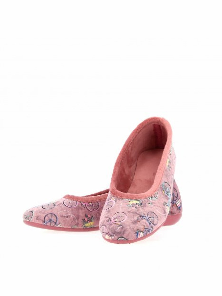 Pantoufles Maison de espadrille | Inth21-6176 Rose