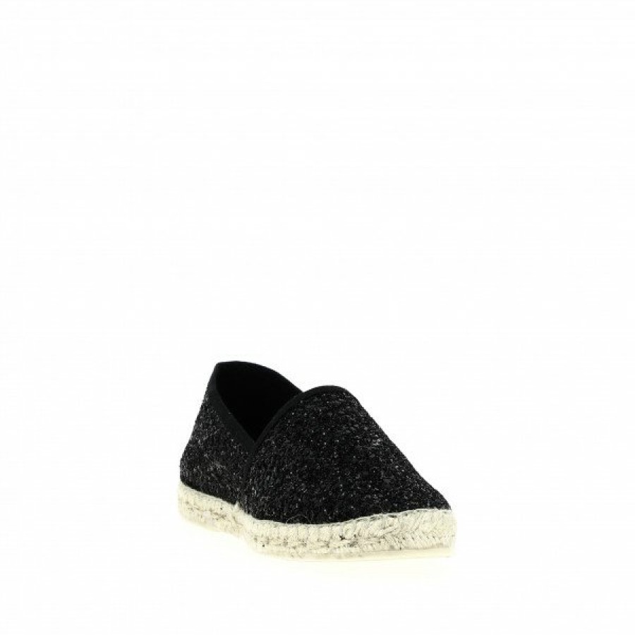 Espadrilles Maison de espadrille Femme | Inte-P324Glitter Noir