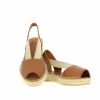 Espadrilles Maison de espadrille Femme | Inte23-718 Cuero Marron