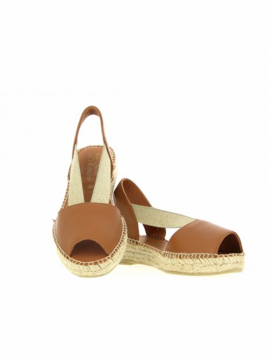 Espadrilles Maison de espadrille Femme | Inte23-718 Cuero Marron