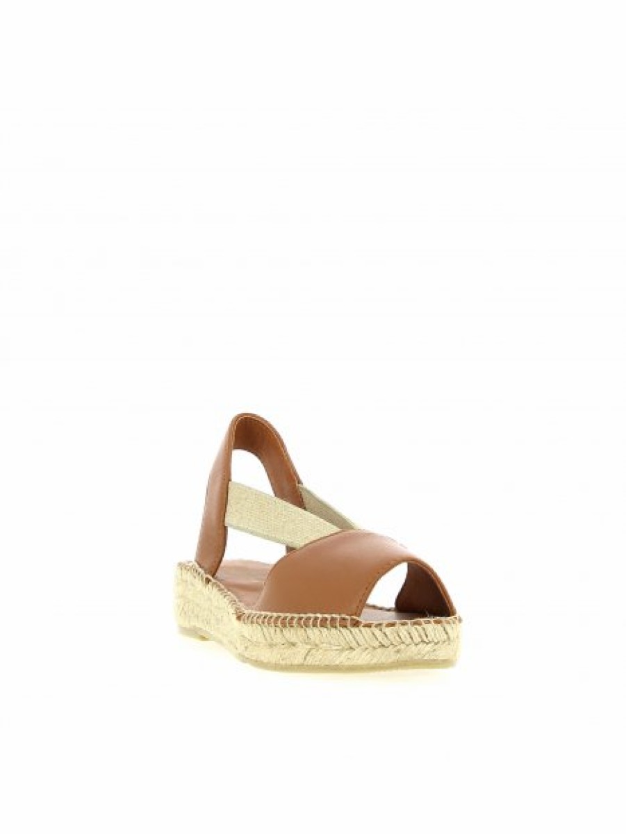 Espadrilles Maison de espadrille Femme | Inte23-718 Cuero Marron