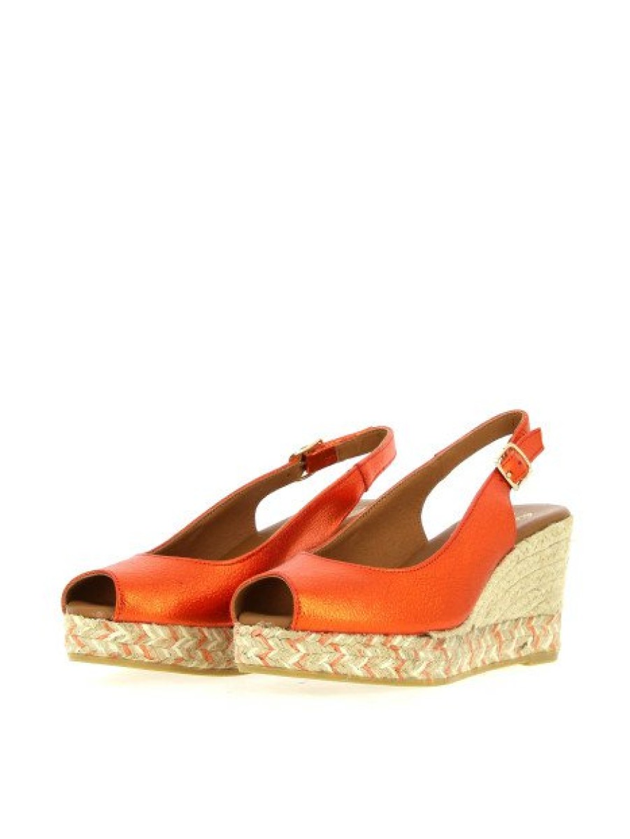 Espadrilles Maison de espadrille Femme | Inte23-875 Orange