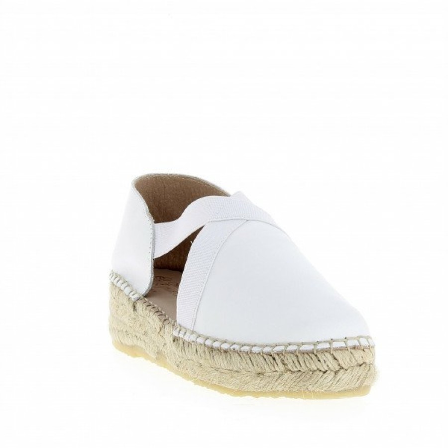 Espadrilles Maison de espadrille Femme | Inte-725 Blanc