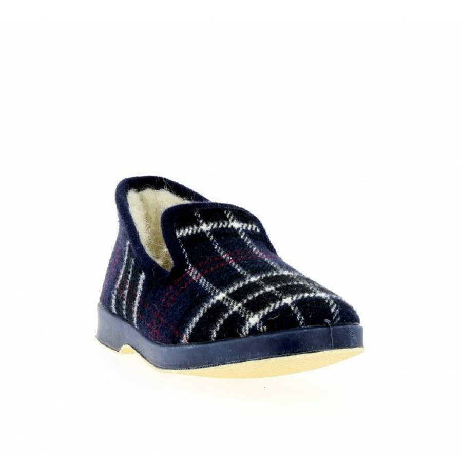 Pantoufles Maison de espadrille | Inth-P7672 Marine Bleu