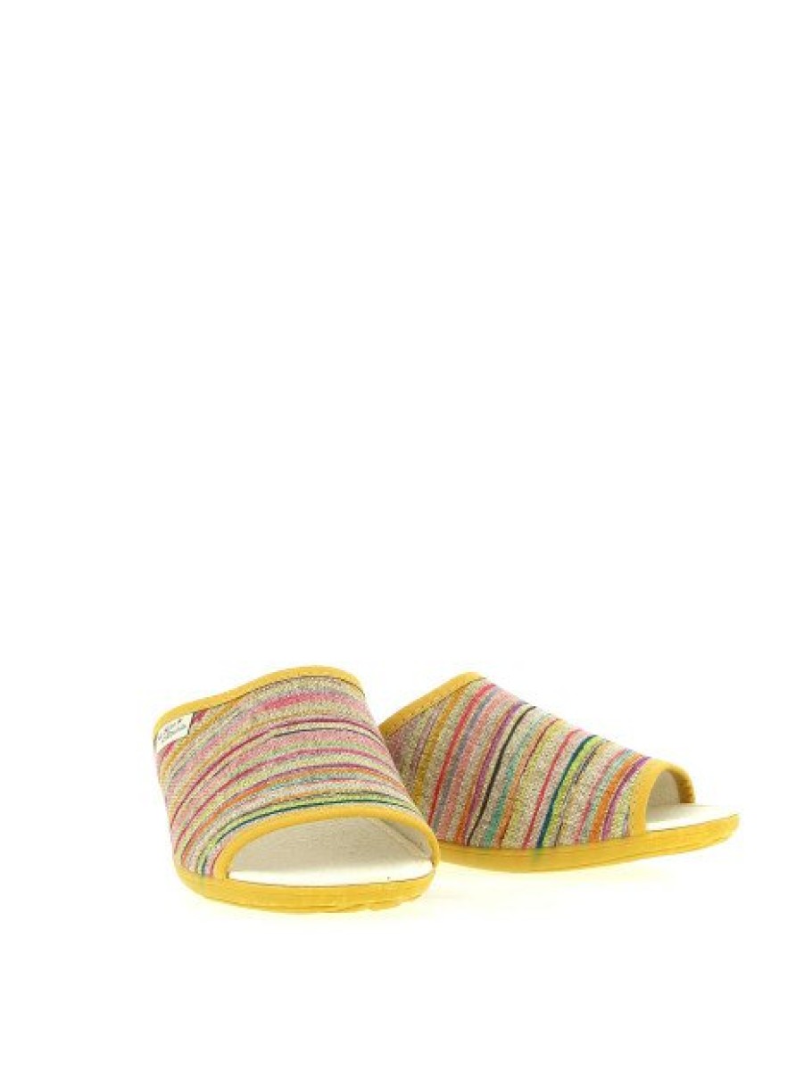 Pantoufles Maison de espadrille | Inte23-C2039 Jaune