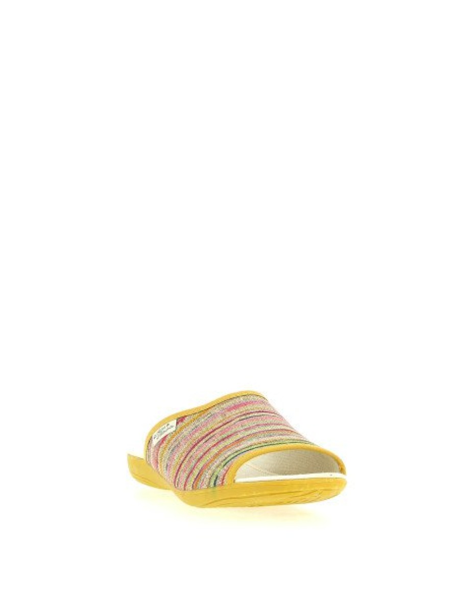 Pantoufles Maison de espadrille | Inte23-C2039 Jaune