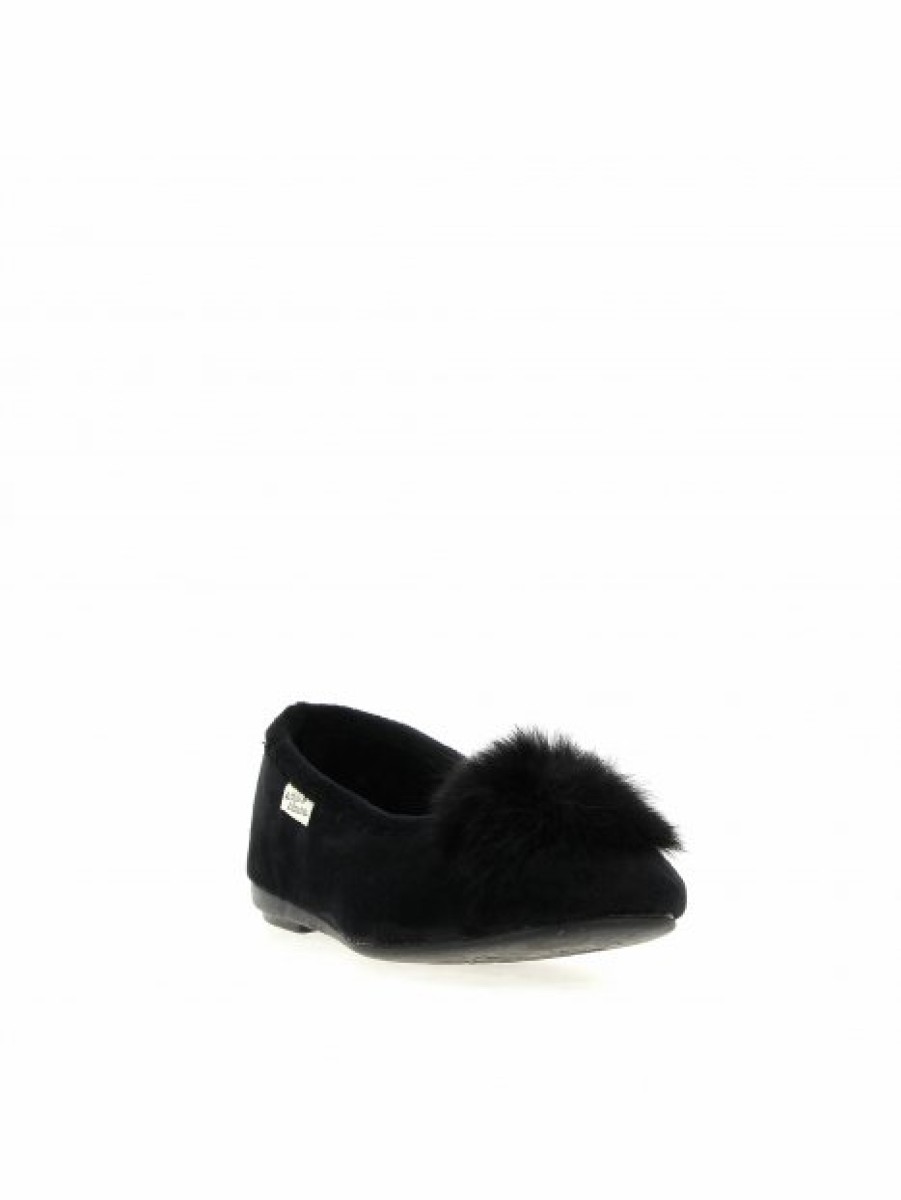 Pantoufles Maison de espadrille | Inth-P6056 Noir