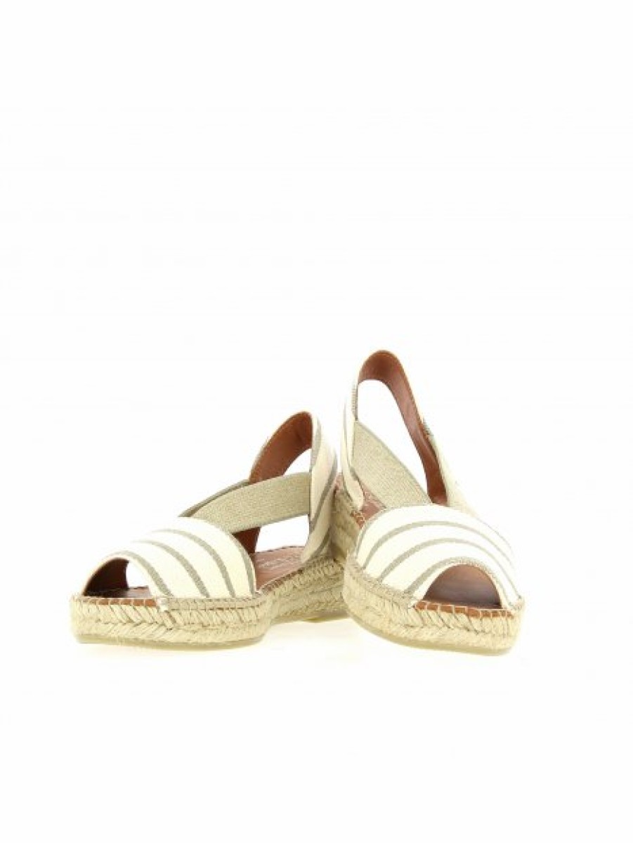 Espadrilles Maison de espadrille Femme | Inte23-715 Ecru-Lin