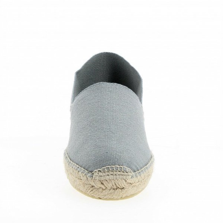 Espadrilles Maison de espadrille Cousu Main | Patin Unis Gris