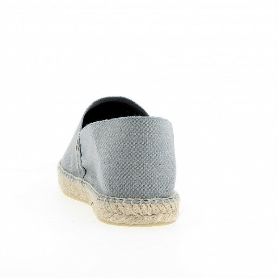 Espadrilles Maison de espadrille Cousu Main | Patin Unis Gris