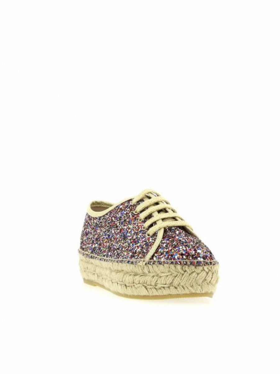 Espadrilles Maison de espadrille Femme | Inte22-495Glitter Co Multi