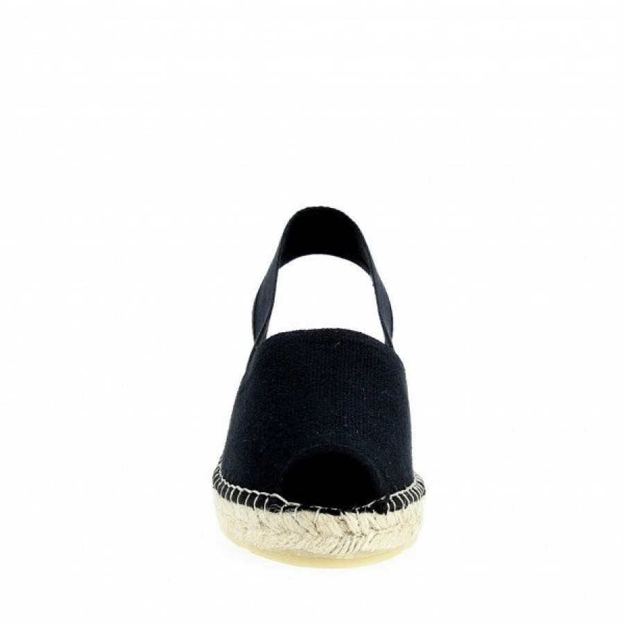 Espadrilles Maison de espadrille Femme | Inte-474 Noir