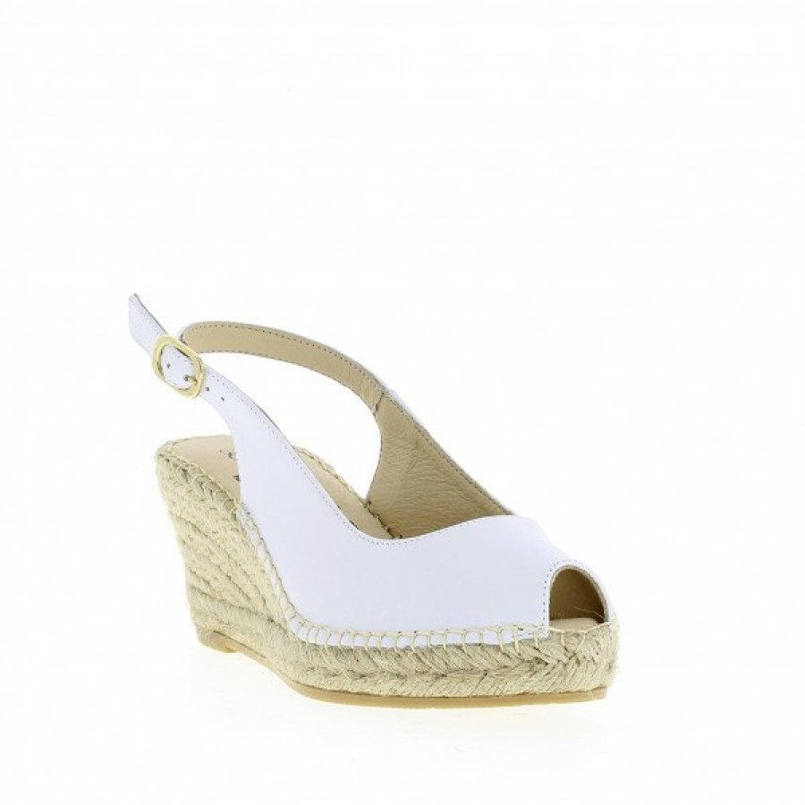 Espadrilles Maison de espadrille Femme | Inte-950 Blanc