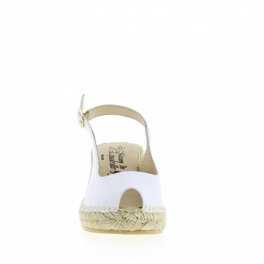 Espadrilles Maison de espadrille Femme | Inte-950 Blanc