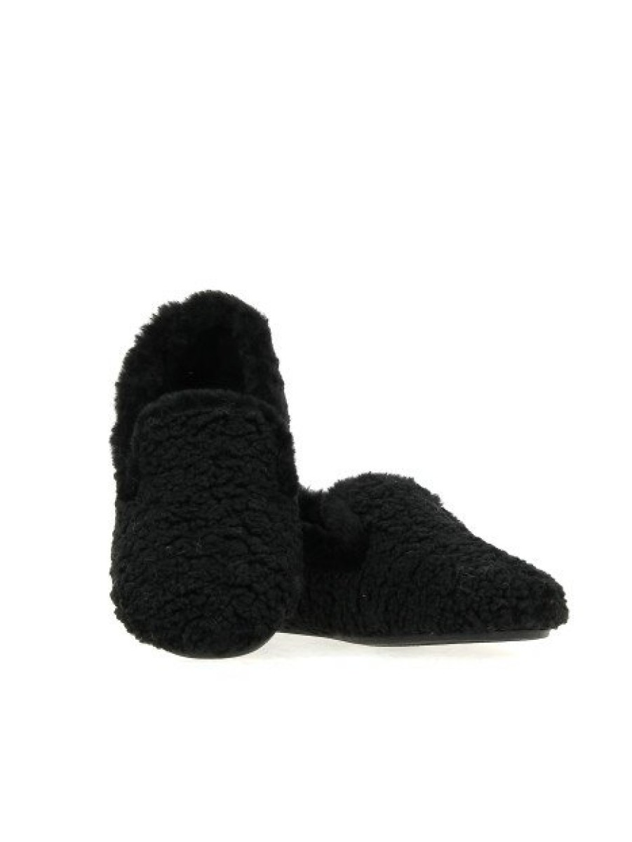 Pantoufles Maison de espadrille | Inth23-128 Noir