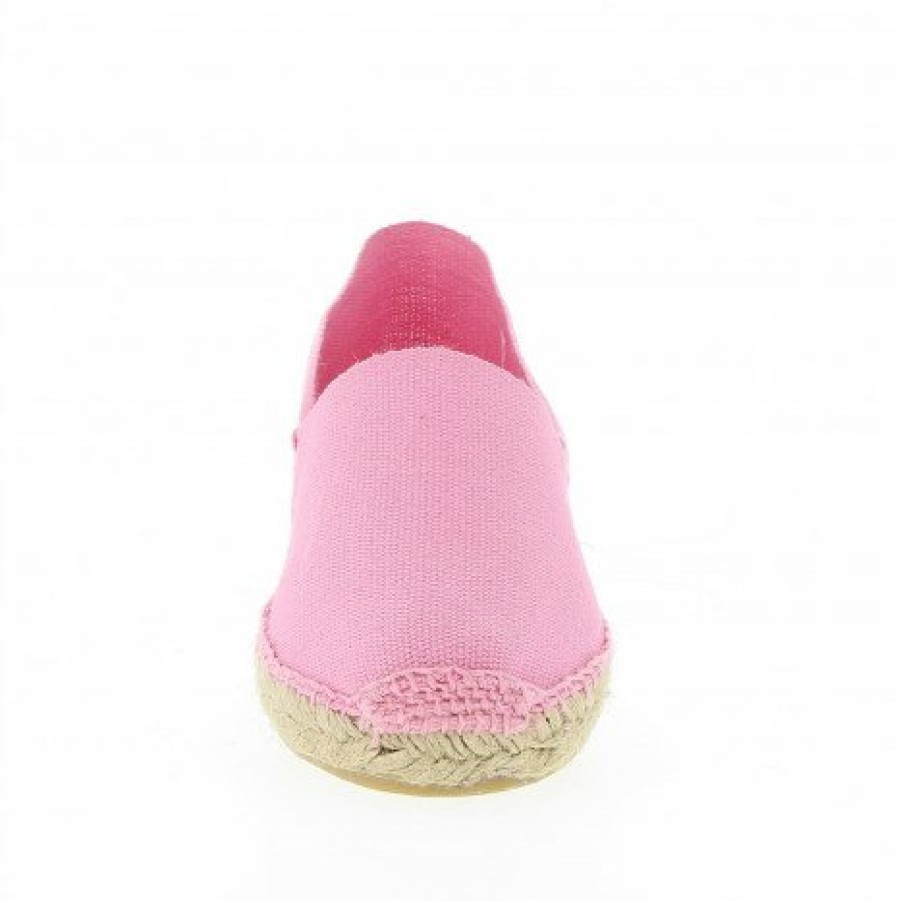 Espadrilles Maison de espadrille Cousu Main | Patin Unis Rose