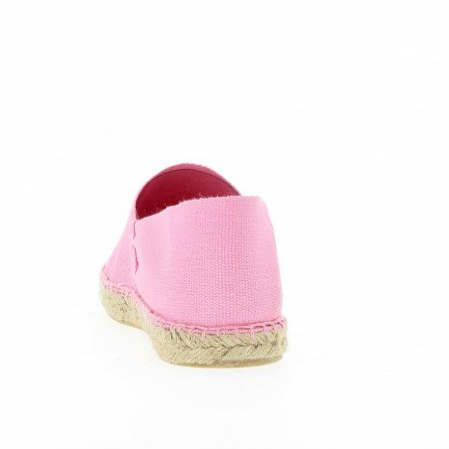 Espadrilles Maison de espadrille Cousu Main | Patin Unis Rose