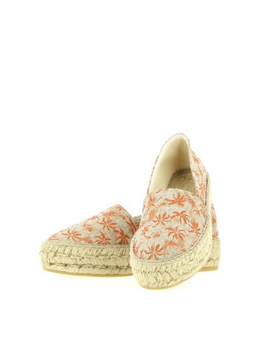 Espadrilles Maison de espadrille Femme | Inte23-485Bora Orange