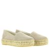 Espadrilles Maison de espadrille Femme | Inte23-485Lona Taupe Ecru