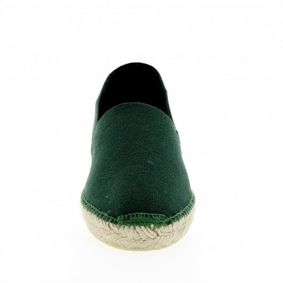 Espadrilles Maison de espadrille Cousu Main | Patin Unis Foret Vert