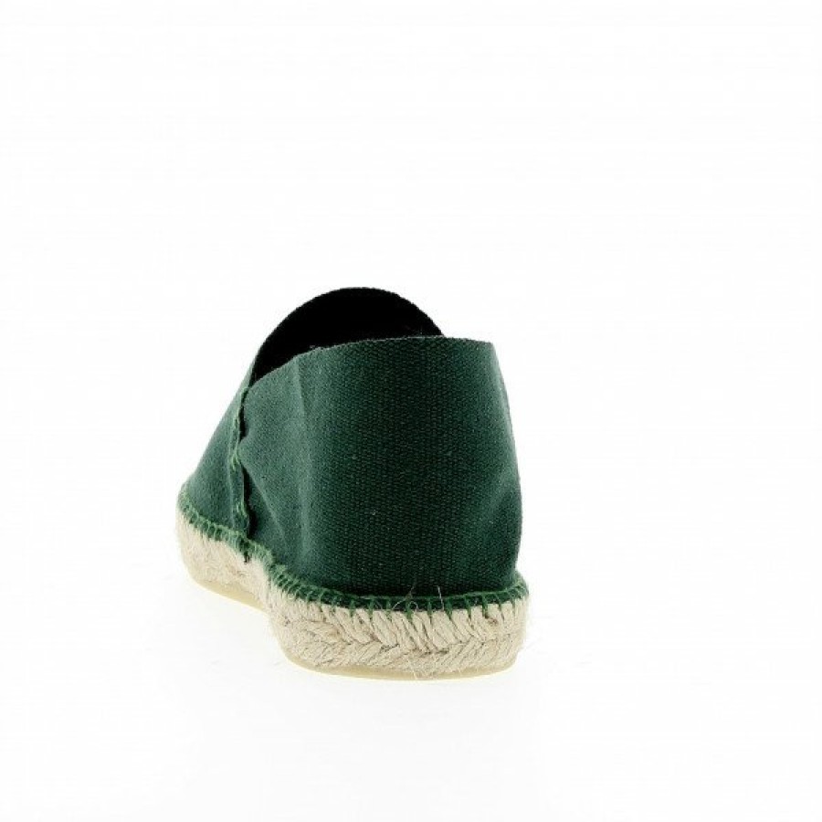 Espadrilles Maison de espadrille Cousu Main | Patin Unis Foret Vert