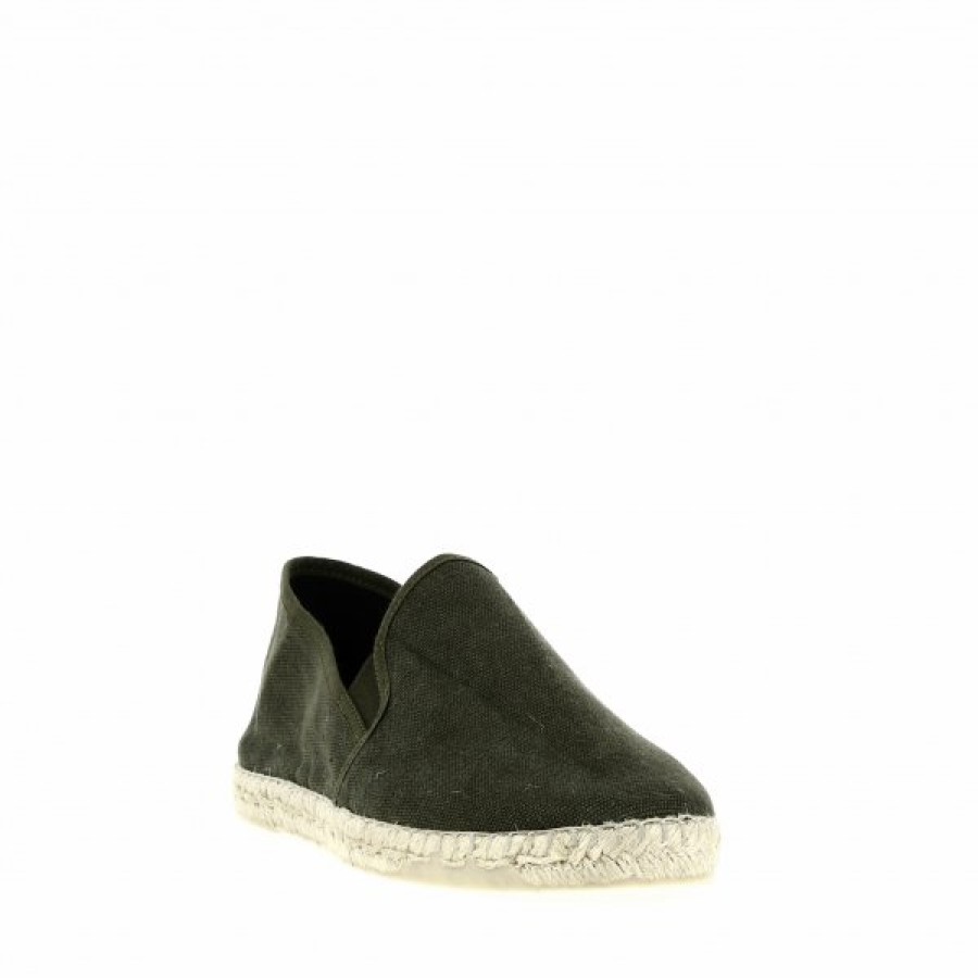 Espadrilles Maison de espadrille Homme | Inte-P101Bolonia Kaki Vert