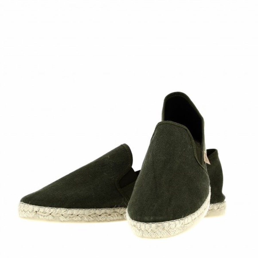 Espadrilles Maison de espadrille Homme | Inte-P101Bolonia Kaki Vert