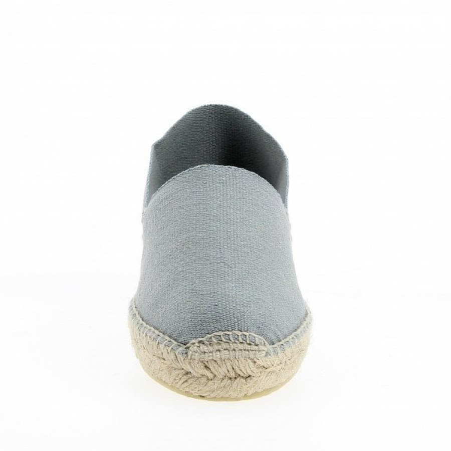 Espadrilles Maison de espadrille Cousu Main | Boucau 405 Gris